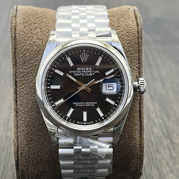 (GM工場 スーパーコピー時計)  ロレックス デイトジャストM126200-0003 ブラック文字盤 36mm 3235搭載  